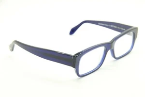 NEW MORGENTHAL FREDERICS MATTHEW 845 DARK BLUE AUTHENTIC EYEGLASSES 54-17 - Picture 1 of 3