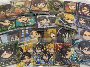 Attack on Titan Final Season Wafer Niforamtion Seal Sticker Vol.1 BANDAI - Picture 1 of 45