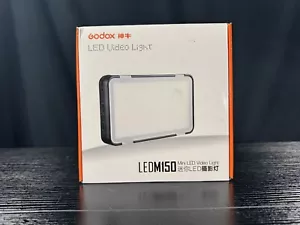US Godox LEDM150 LED Video Light Fill Light 9W 5600K CRI 95+ New - Picture 1 of 3
