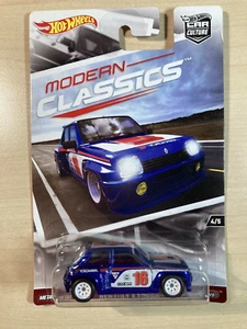 Hot wheels new on card Renault 5 Turbo Modern classics on Real Riders - Picture 1 of 5