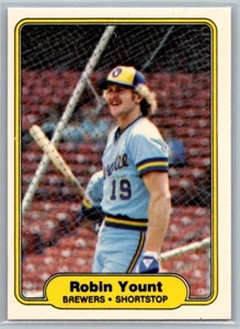 1982 Fleer Robin Yount #155 - Picture 1 of 2