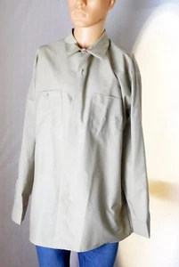 Red Kap Men's Work Shirt Size XXL Polyester Cotton Blend  #SP14LT5 Beige - Picture 1 of 5