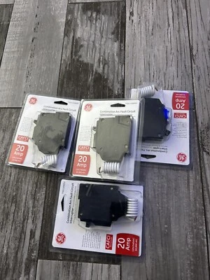 Interruptores individuales GE CAFCI 20 amperios 4 de ellos THQL1120AFP2 Foto 1 de 2