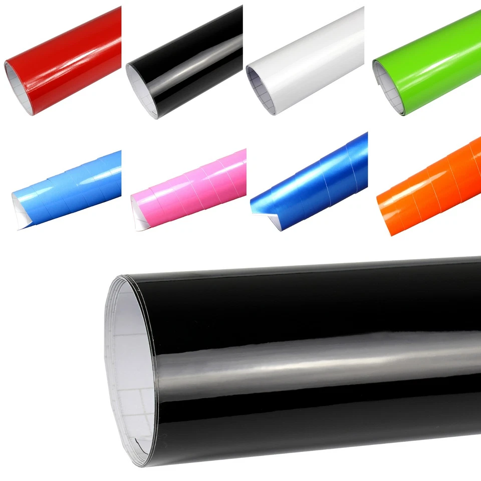 RAPID TECK 8,55 €/m² pellicola auto lucida lucida pellicola auto senza bolle con canali d'aria