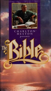 CHARLTON HESTON "THE BIBLE" 2 VHS BOX SET 0000 reader's digest sealed - Picture 1 of 2