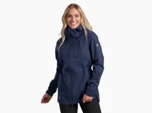 Kuhl W's Stretch Voyagr Jacket Indigo - Waterproof - New with Tag - Picture 1 of 3