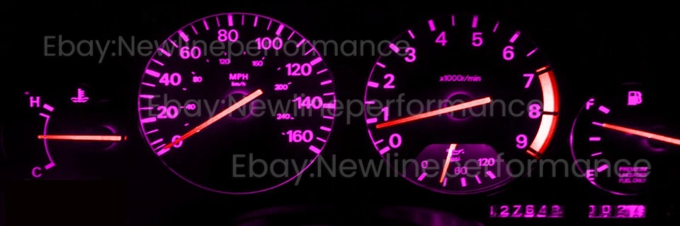 Pink Cluster LED Bulb kit For Nissan 300zx Z32 Turbo NA 1990-1996 - Image 1 of 1