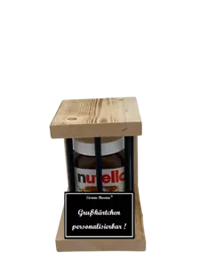 Nutella - Notfall Reserve - Black Edition - Personalisierbar - Bild 1 von 11