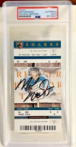 Mike Modano Signed Autograph Highest Scoring American NHL History Ticket PSA - Picture 1 of 4