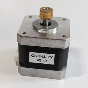 Creality 3D Printer Stepper Motor, 42-40, BJ42D22-23V16, Round Shaft, w/ gear - Picture 1 of 2