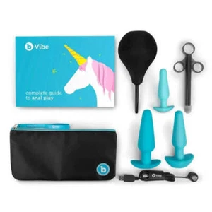 B-Vibe ANAL EDUCATION SET BLUE - Picture 1 of 1