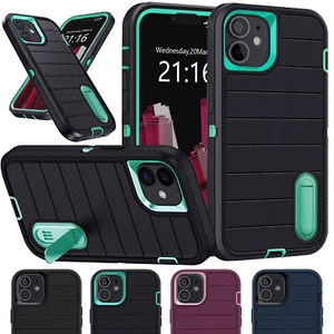 Funda resistente a prueba de golpes con soporte para teléfono Apple iPhone 11 - Imagen 1 de 59