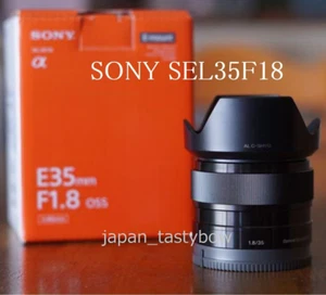 Sony SEL35F18 35mm F1.8 OSS Camera Lens For E-Mount Japan model - Picture 1 of 3
