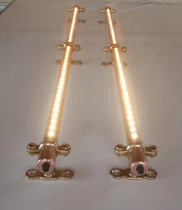 2x Interruptor de Atenuación o Empuje Táctil de 65cm / 25.5" de Largo, 12V, Lámpara de Iluminación de Cobre - Imagen 1 de 49