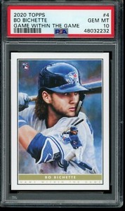 2020 Topps Game Within the Game #4 Bo Bichette PSA 10 Gem Mint SP