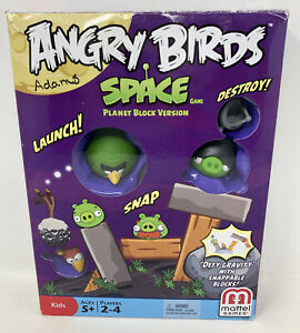 Angry Birds Space Planet Block Game #Y2556 2012 Mattel NEW - Read/ Box Issues