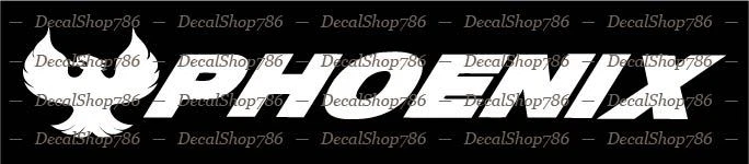Phoenix Boats - Outdoor Sports - Vinyl Die-Cut Peel N' Stick Decals & Stickers