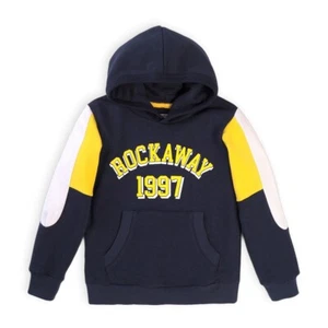 MINOTI Jungen Pullover Sweatshirt Sweater Kapuze TALK 1 navy blue Gr.98-128 - Bild 1 von 1