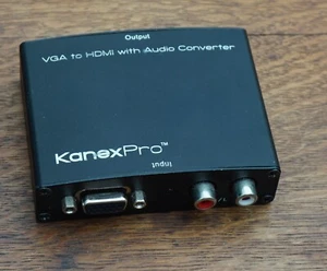 KanexPro HDMI zu VGA mit Audio Konverter. GEBRAUCHT - Bild 1 von 2