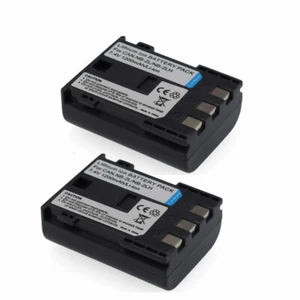 2x Camera Battery for NB-2L NB-2LH Canon EOS 350D 400D G7 G9 ZR100 ZR200 - Picture 1 of 8