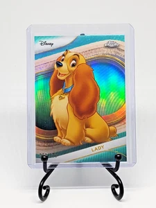 Lady 2025 Topps Chrome Disney #70 Aqua Refractor #/199 - Picture 1 of 2