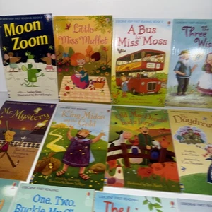 Usborne First Reading Softcover Set Of 15 books Classic Children Stories + - Imagen 1 de 15
