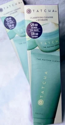 Очищающий крем TATCHA + Hydrate_Matcha Cleanse/Water новый в коробке 💯 подлинный - Изображение 1 из 4