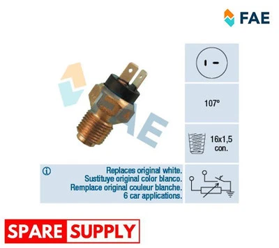 SENSOR, COOLANT TEMPERATURE FOR CITROËN FAE 34080 - Image 1 of 4