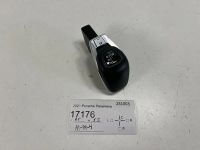 2017-2023 PORSCHE PANAMERA CONSOLE SHIFT SHIFTER GEAR SELECTOR KNOB HANDLE OEM - Image 1 of 3