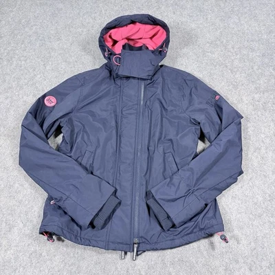 SuperDry Windcheater International Hooded Jacket Women's Size Large Multicolors - Image 1 of 4