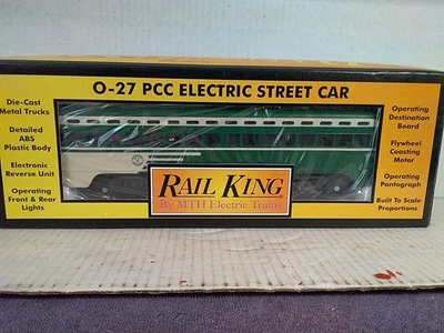 MTH RAIL KING 30-2504-1 SAN FRANCISCO ELECTRIC PCC CAR  - Image 1 of 4