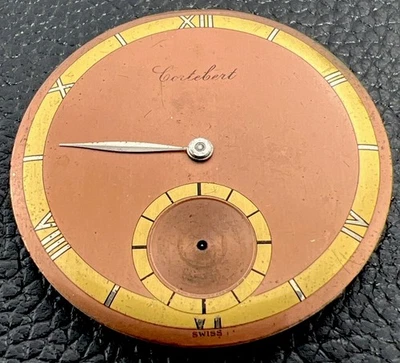 Cortebert 17j Cort 624 Swiss Pocket Watch Movement Parts or Repair - Image 1 of 4