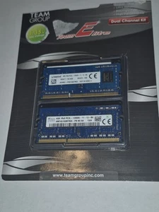 Brand New Kingston 2 Piece 4Gb 1Rx8 DDR3L PC3L-12800S Laptop Memory Ram - Photo 1/2