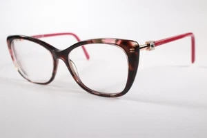 Swarovski Eyeglasses SK 5416 Women Pink/Grey Full Rim Plastic Glasses Frames - Picture 1 of 4