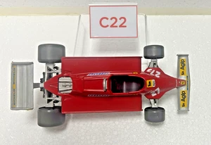 FERRARI 126 C TURBO SCALA 1:24 #27 MADE IN ITALY C22 - Foto 1 di 6