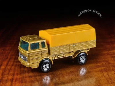 VGC Vintage Lesney Matchbox  No.1e Mercedes-Benz Truck Gold Superfast Model Car - Image 1 of 4