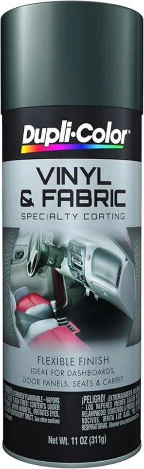 Dupli-Color Vinyl & Fabric Spray 11 oz. Aerosol Spray Paint - Charcoal Gray Foto 1 de 1