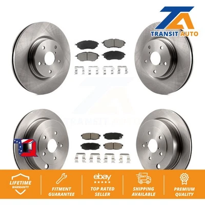 [Front+Rear] Disc Brake Rotors And Ceramic Pads Kit For Subaru Tribeca B9 - Image 1 of 4