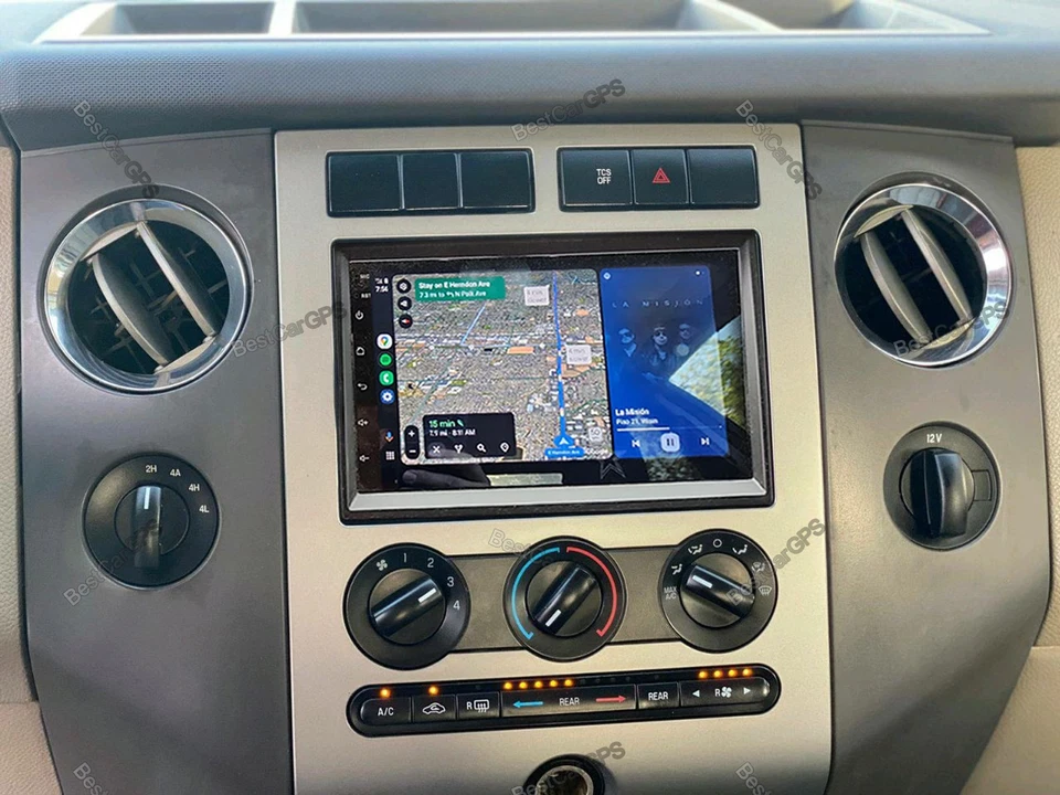 64G Android 15 Carplay Car Radio Stereo Sat Nav 7" For Ford Expedition 2007-2014 Foto 1 de 4