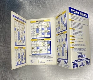 NHL 1995-1996 St Louis Blues Wayne Gretzky Saison Hockey Pocket Spielplan Programm - Bild 1 von 4