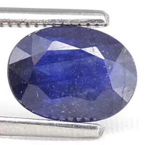 SHOLA Echt 2,63 Ct Natürlicher Blau Saphir aus Madagaskar - Picture 1 of 2