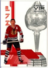 2003-04 ITG VIP MVP #9 Stan Mikita JERSEY /50* - Chicago Blackhawks