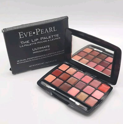 Eve Pearl The Lip Palette Ultimate Irresistible 18 Creme Lipstick Colors 0.49oz - Image 1 of 4