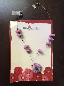 Designer Unique and Very Fashionable Fabric Necklace - Picture 1 of 7