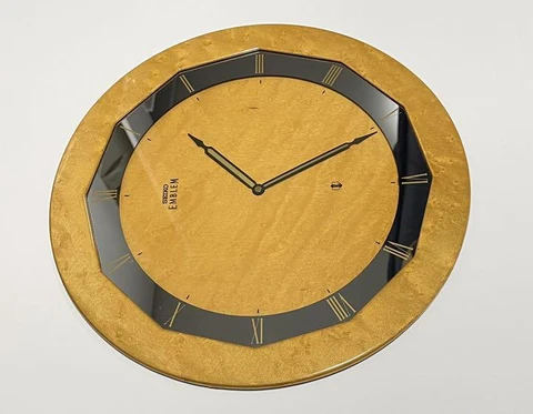 SEIKO Ultra-thin wall clock HS301Y Technical heritage registered product Cover