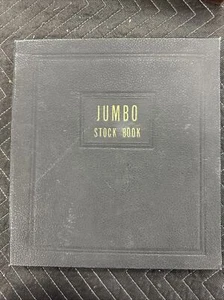 Jumbo Stock Book The Elbe Line# 142. 16 Pages With Stamps Ranging In The 1900’s - Picture 1 of 24