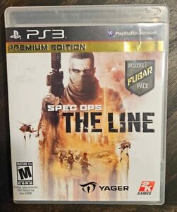 Spec Ops: The Line (PlayStation 3, 2012) CIB COMPLETE TESTED - FREE SHIPPING!