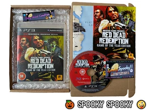 Red Dead Redemption Game of the Year Edition PS3 - UK PAL VGC with Map - Tracked - Picture 1 of 11