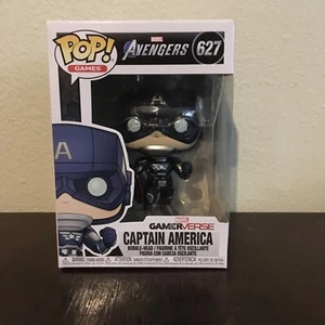 Funko Pop! Juegos: Marvel's Avengers - Figura Vinilo Capitán América - Imagen 1 de 4