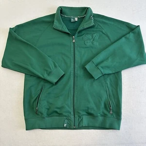 Vintage 90s LRG Lifted Research Group Tree Green Track Jacket Suit Zip Men’s 5XL - Picture 1 of 13